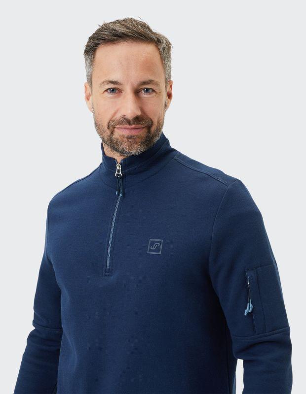 Joy Sportswear Troyer WENKO Sportiver Troyer im Denim Look Schlussverkauf