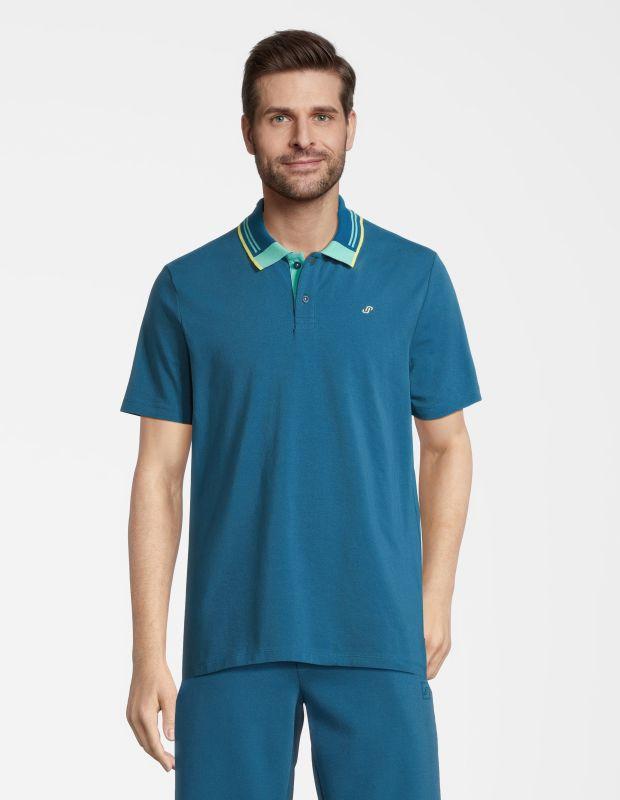 Joy Sportswear POLOSHIRT JERSEY G-Style Poloshirt mit 3-farbigen Kragen