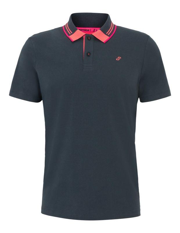 Joy Sportswear POLOSHIRT JERSEY G-Style Poloshirt mit 3-farbigen Kragen Tiefpreis