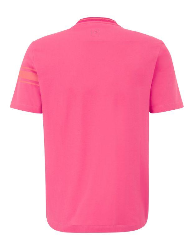 Joy Sportswear T-SHIRT JERSEY G-Style T-Shirt mit Streifen- und Label Print Super Sparpreis