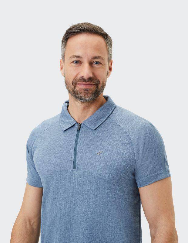 Joy Sportswear Poloshirt IVO Aktives Zip - Poloshirt Verkauf