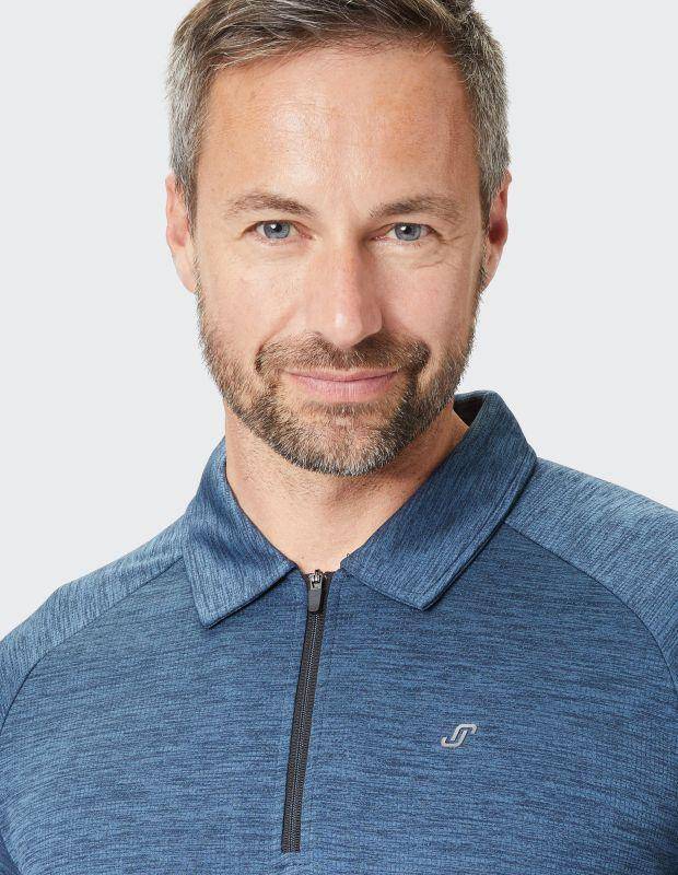 Joy Sportswear Poloshirt IVO Aktives Zip - Poloshirt Räumungsverkauf