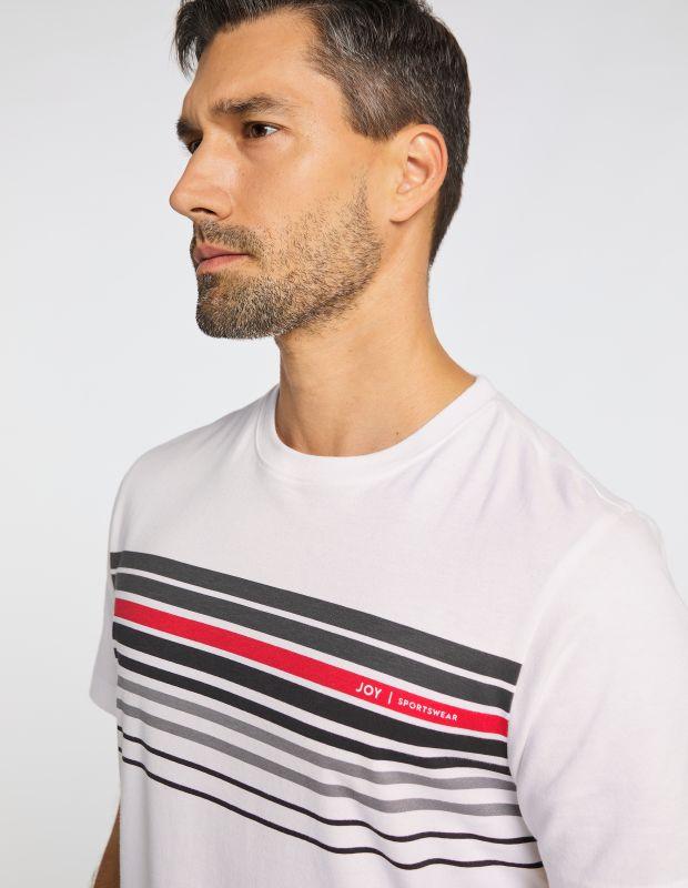 Joy Sportswear T-Shirt JORIS T-Shirt mit modischem Streifendruck Nur noch ein Tag übrig