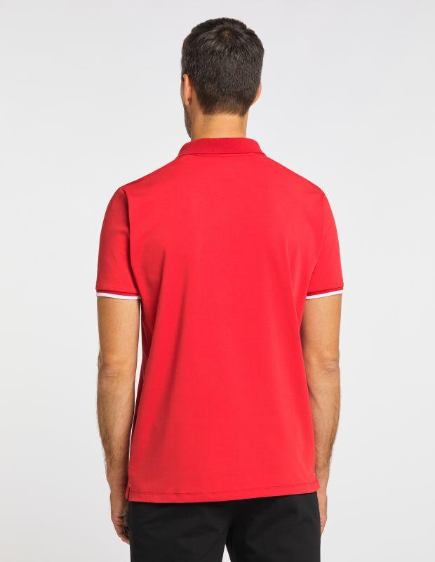 Joy Sportswear Poloshirt MIO Poloshirt mit Kontraststreifen Kostenloser Versand international