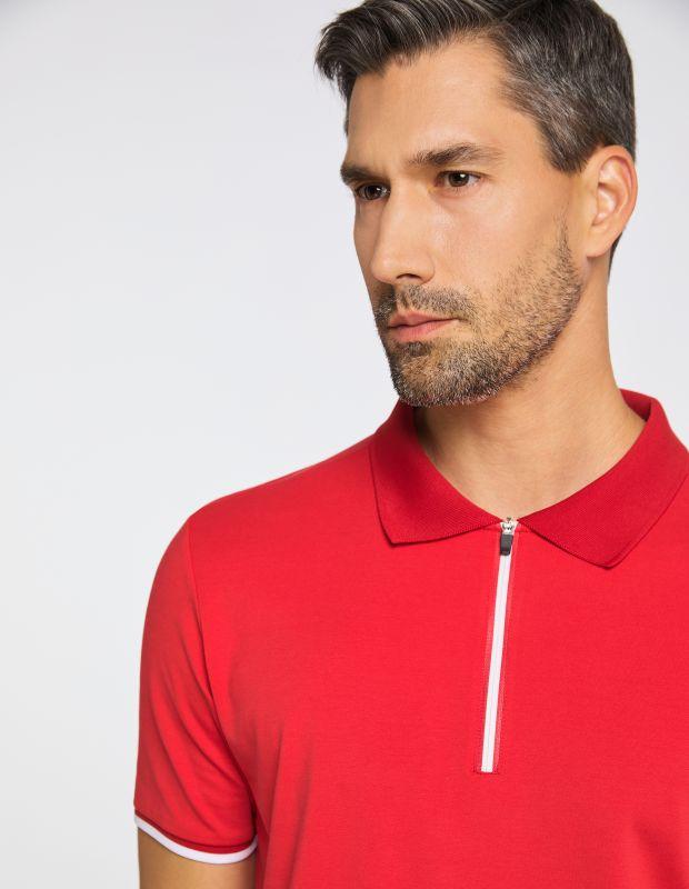 Joy Sportswear Poloshirt MIO Poloshirt mit Kontraststreifen Kostenloser Versand international