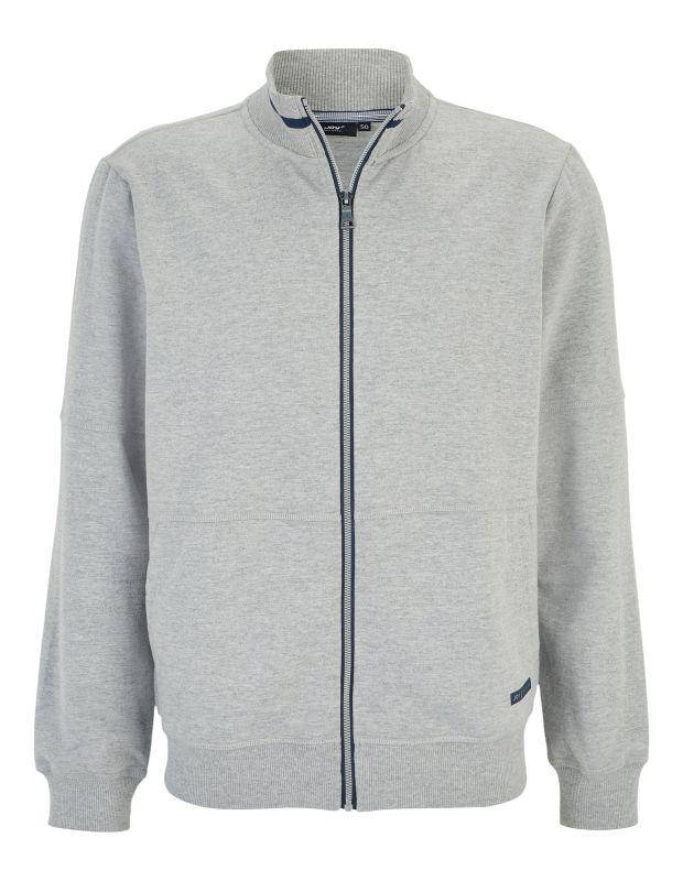 Joy Sportswear Jacke SVEN Sweatjacke mit Kontraststreifen im Kragen Osterangebot
