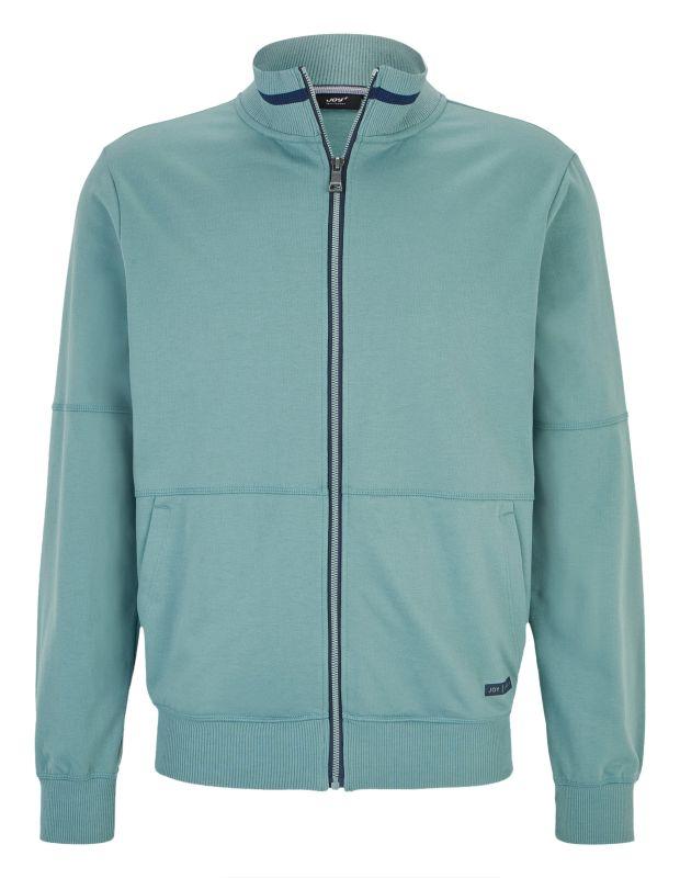 Joy Sportswear Jacke SVEN Sweatjacke mit Kontraststreifen im Kragen Muttertagsangebot