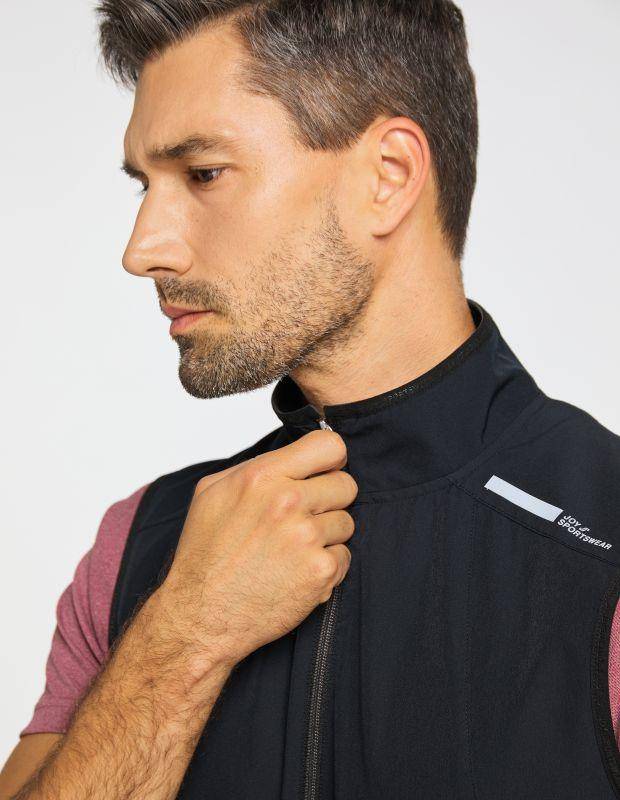 Joy Sportswear Weste NIKLAS Leichte Trainingsweste mit Reißverschlusstaschen Tiefpreis