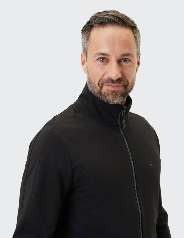 Joy Sportswear Jacke HENRI Sportive Sweatjacke mit Farbkontrasten Vierteljährliche Förderung