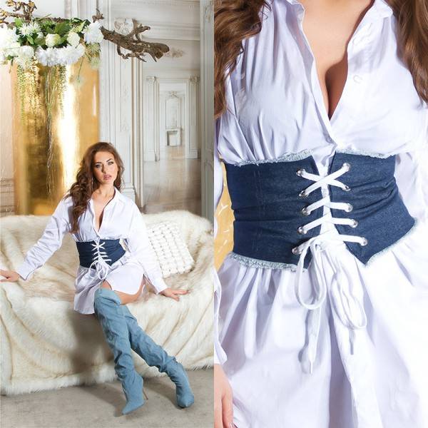 Koucla Sexy Denim Taillengürtel zum Binden Bis zu 50% Rabatt