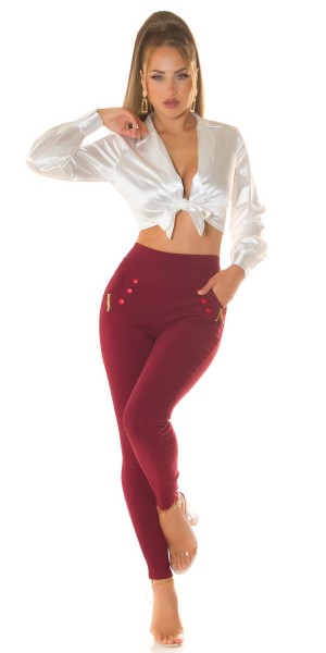 Koucla Sexy Highwaist Leggings mit Taschen Fabrikverkauf