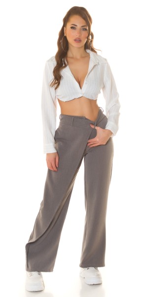 Koucla Sexy Koucla Highwaist Hose asymetrisch Versandkostenfrei