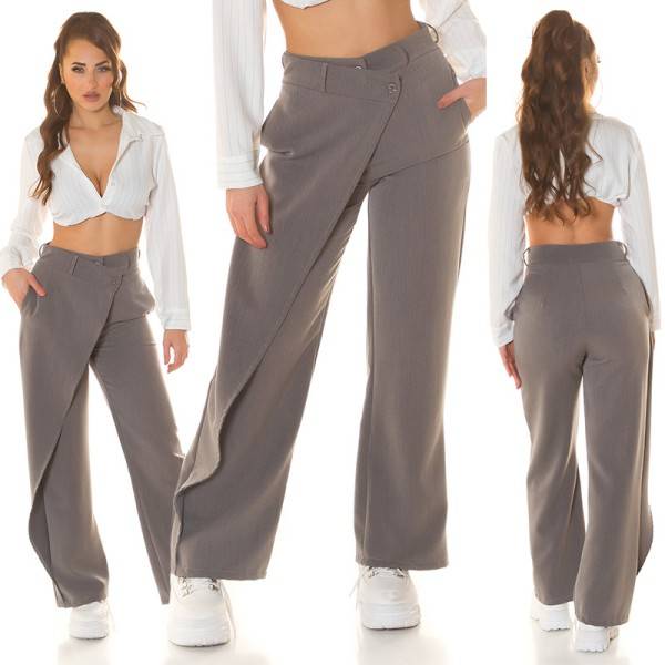 Koucla Sexy Koucla Highwaist Hose asymetrisch Versandkostenfrei