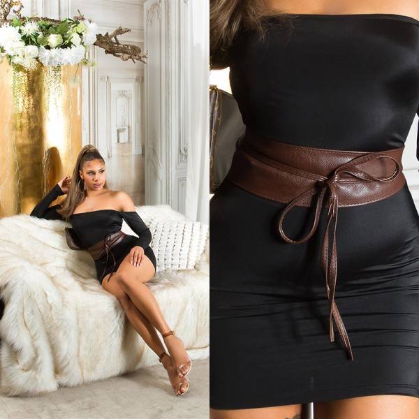 Koucla Sexy Kunstleder Taillengürtel Angebote
