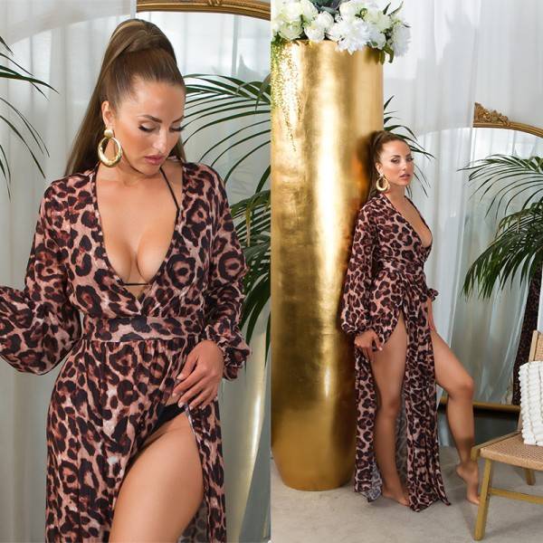 Koucla Sexy Koucla transparentes Maxikleid / Cover-Up Muttertagsangebot