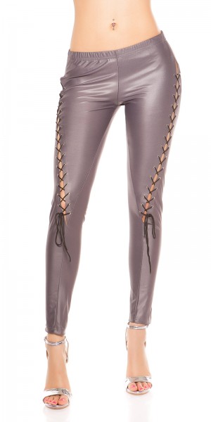 Koucla Sexy KouCla Leggings mit Schnürung vorne Online