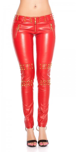 Koucla Sexy KouCla Hosen mit Nieten und Zippern Outlet