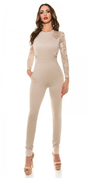 Koucla Sexy KouCla Spitzenoverall mit Reißverschluss Hotsell