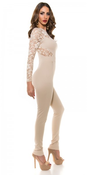 Koucla Sexy KouCla Spitzenoverall mit Reißverschluss Hotsell