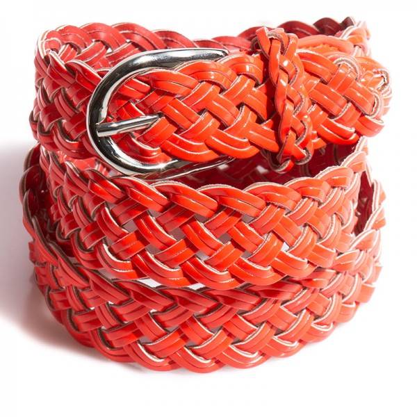 Koucla Trendy Flechtgürtel in Neonfarben Discount Store für neue Produkte
