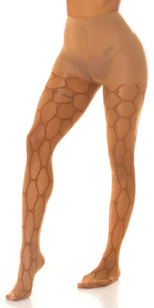 Koucla Sexy Strumpfhose mit Print zollfrei