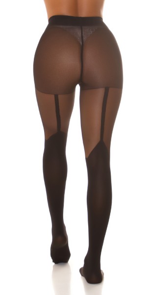 Koucla Sexy Strumpfhose in Strumpfhalter Optik im Angebot