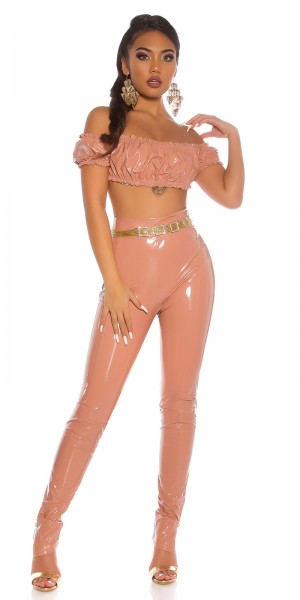 Koucla Sexy KouCla Party Wetlook Crop Top Sonderangebote