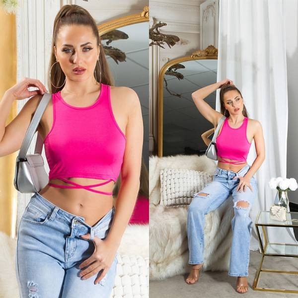 Koucla Sexy Koucla Musthave Crop Top Bis zu 65% Rabatt