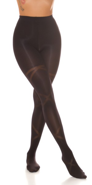 Koucla Sexy Strumpfhose mit Einblick Online Outlet