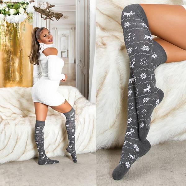 Koucla Sexy Overknee Strümpfe "Christmas" Blitzangebot