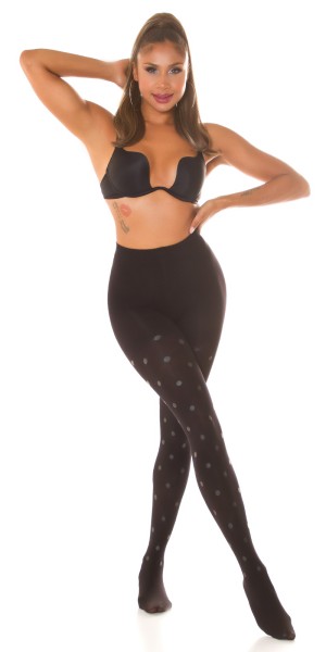 Koucla Sexy Strumpfhose mit Punkten Große Rabatte