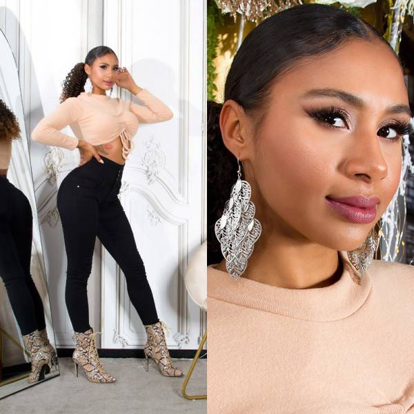 Koucla Trendy Statement Ohrringe Valentinstagsangebot