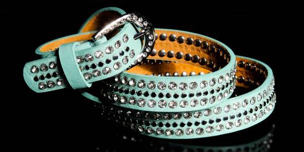 Koucla Sexy Hüftgürtel mit Strass und Nieten Blitzangebot