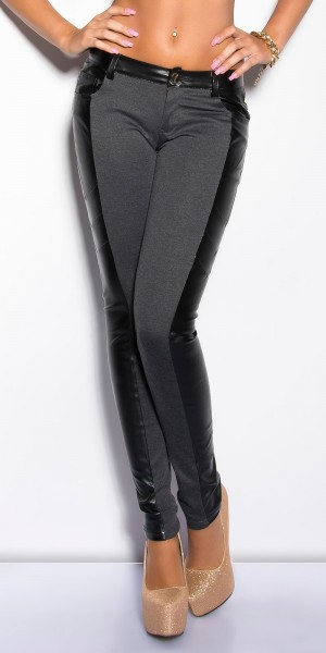 Koucla Sexy KouCla Treggings mit Lederlook Online Shopping