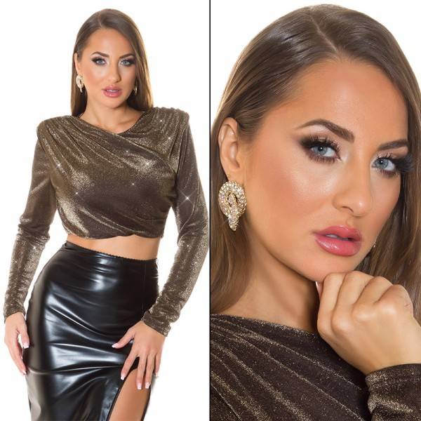 Koucla Sexy Statement Glitzer Ohrringe Black Friday Preise