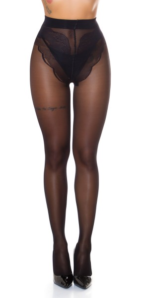 Koucla Sexy Strumpfhose mit Schleifen print Rabatte dieses Monats