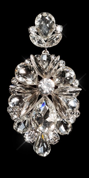 Koucla Elegante Statement Kristall/Strass Ohrhänger Neuheiten