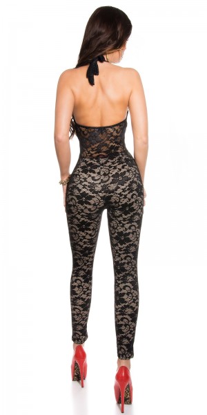Koucla Sexy KouCla Neckoverall mit Spitze Preisnachlass