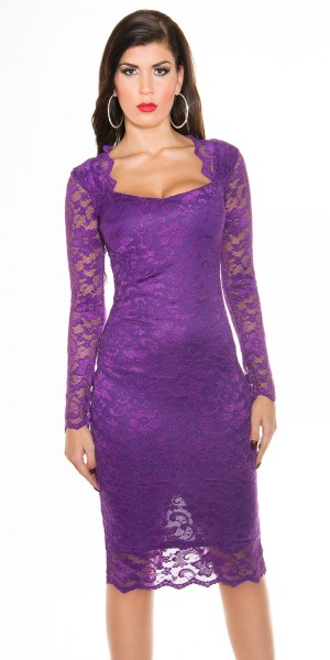 Koucla Sexy KouCla Spitzen-Pencil Kleid Jubiläumsangebot