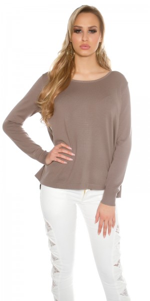 Koucla Trendy KouCla 2in1 Polka Dot Chiffon Pullover Top Angebot
