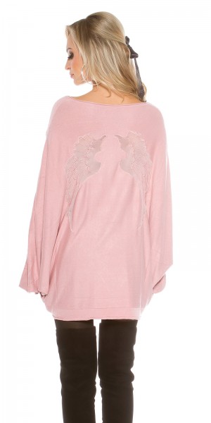 Koucla Trendy KouCla Oversize Fledermaus Pulli AngelWings Neueste Mode