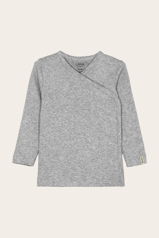 Lana Natural Wear Wickelshirt, Modell Finn Kostenlose Rückgabe