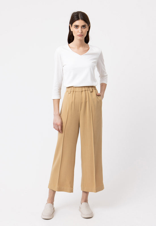 Lana Natural Wear V-Neck Shirt, Modell Mara Großer Ausverkauf