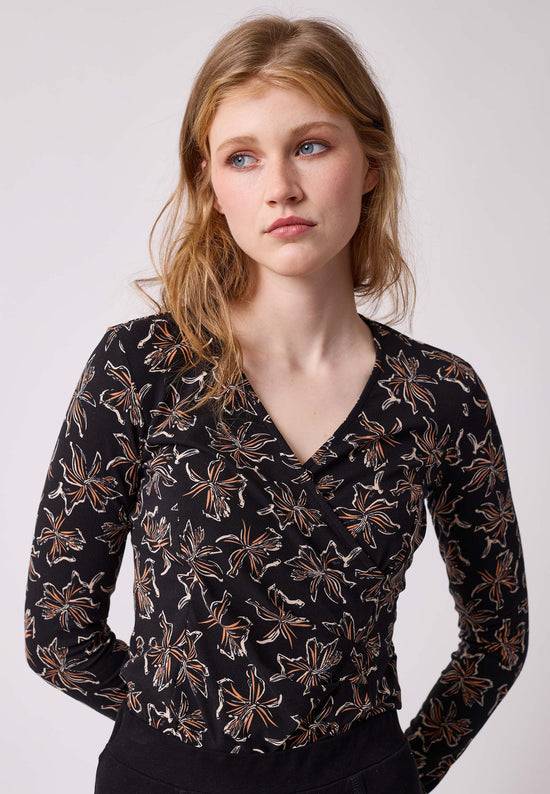 Lana Natural Wear Wickelshirt, Modell Miri Lagerräumung