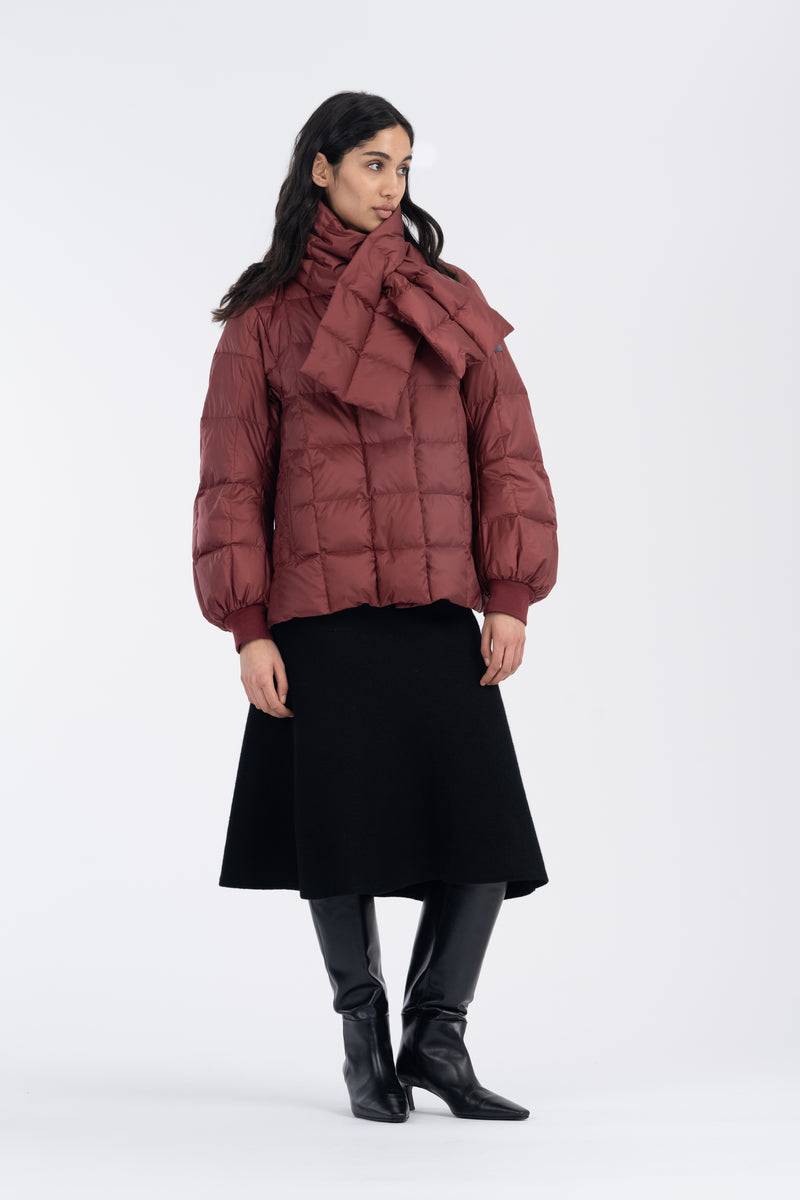 Lempelius GESTEPPTE DAUNENJACKE MAE MIT SCHAL SKU: 5050254-11138XS Räumungsverkauf