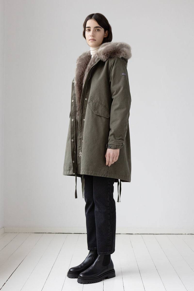 Lempelius BAUMWOLLPARKA VAL SKU: 6000267F71L Auslauf