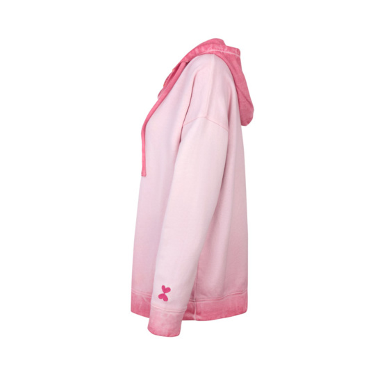Lieblingsstück Kapuzen-Sweatshirt mit V-Ausschnitt Räumungsverkauf