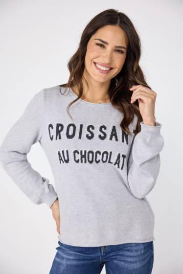 Lieblingsstück Pullover "Croissant au Chocolat" Riesige Ersparnisse