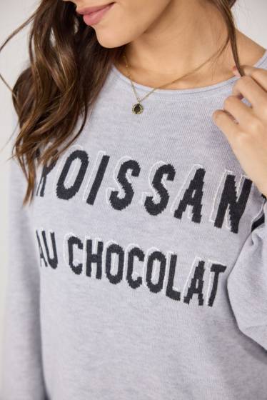 Lieblingsstück Pullover "Croissant au Chocolat" Riesige Ersparnisse