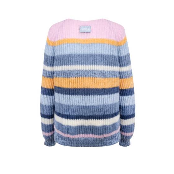 Lieblingsstück Multicolour-Ringel-Pulli VIP-Rabatte